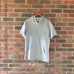 Short Sleeve Pullover hoodie sweatshirt